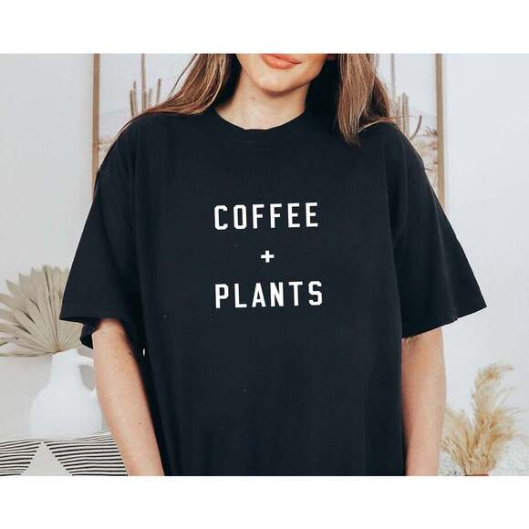 Coffee + Plants Graphic Tee - Picture 3 of 3